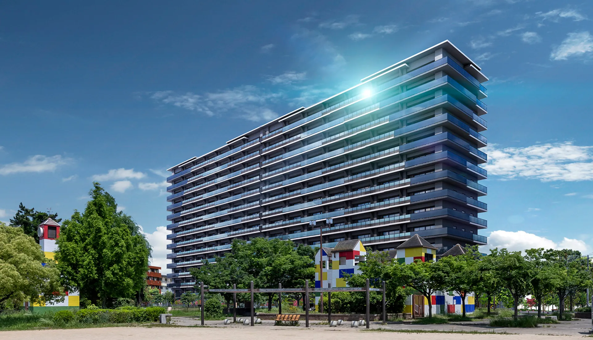 向陵公園 徒歩1分（約30m）