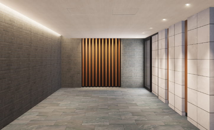 サブエントランスホール完成予想図