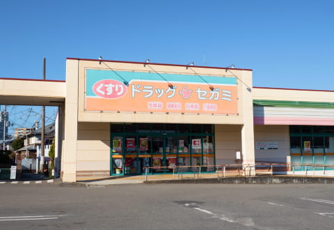 ココカラファイン ドラッグセガミ黒土店 徒歩11分（約810m）